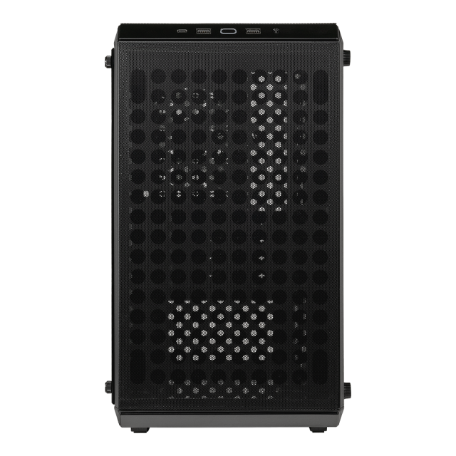 Кутия Cooler Master Q300L V2, Mini Tower, 2x USB 3.2 Gen 1 Type-A, 1x USB 3.2 Gen 2x2 Type C, 1x 3.5mm Audio Jack, mATX, Mini ITX