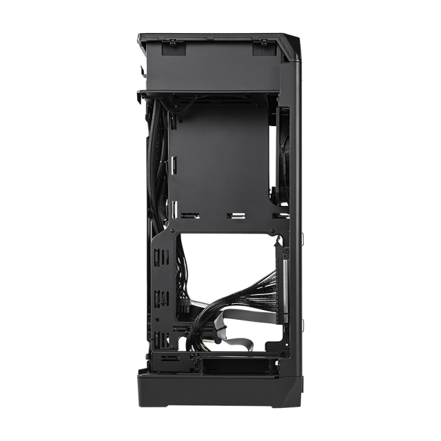 Кутия Cooler Master NCore 100 MAX Dark Grey, Mini Tower, 2x USB 3.2 Gen1 Type A, 1x USB 3.2x 2 Type-C, 1x Audio Combo, ITX