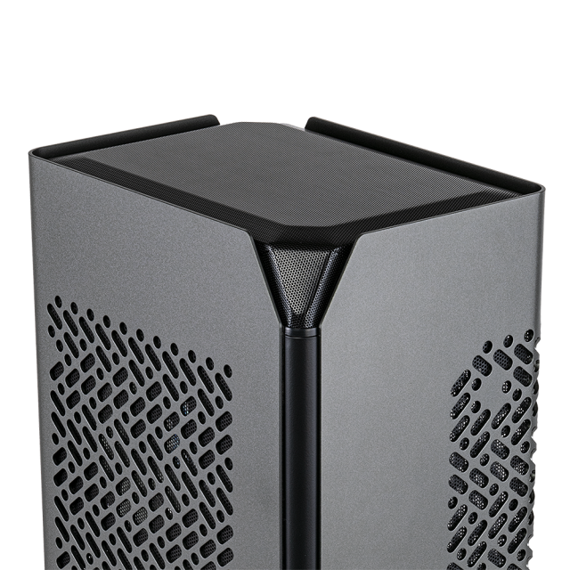Кутия Cooler Master NCore 100 MAX Dark Grey, Mini Tower, 2x USB 3.2 Gen1 Type A, 1x USB 3.2x 2 Type-C, 1x Audio Combo, ITX