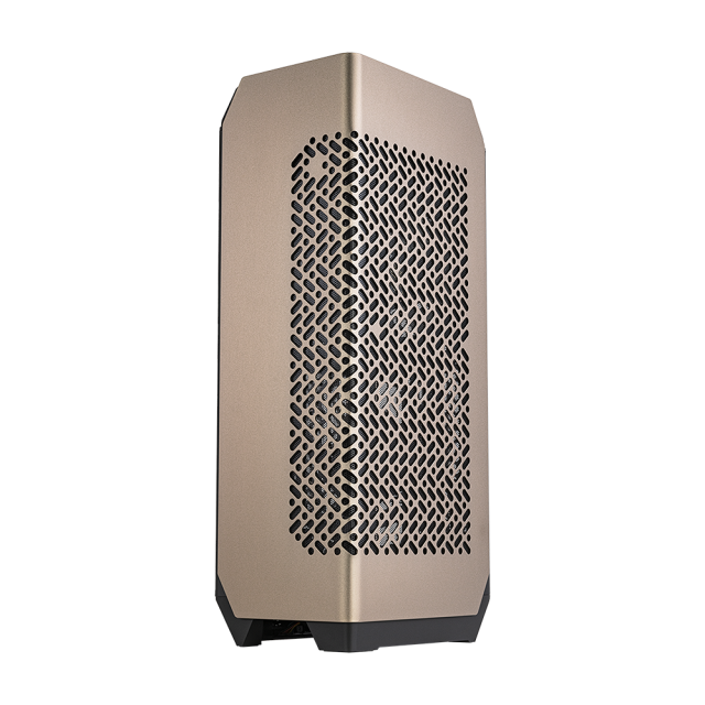 Кутия Cooler Master NCore 100 MAX Bronze Edition, Mini Tower, 2x USB 3.2 Gen1 Type A, 1x USB 3.2x 2 Type-C, 1x Audio Combo, ITX