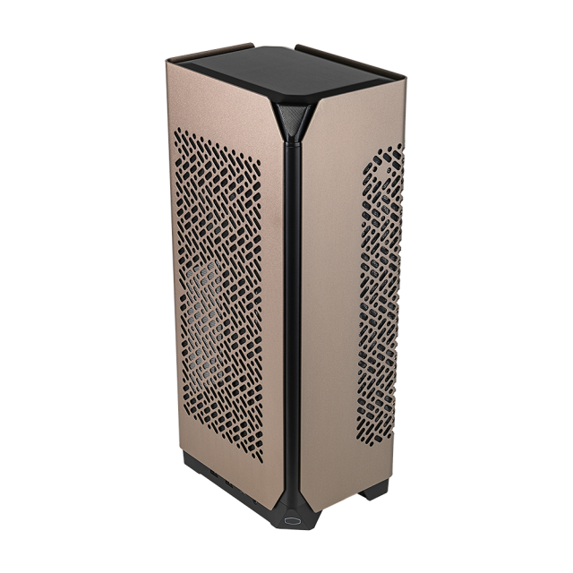 Кутия Cooler Master NCore 100 MAX Bronze Edition, Mini Tower, 2x USB 3.2 Gen1 Type A, 1x USB 3.2x 2 Type-C, 1x Audio Combo, ITX