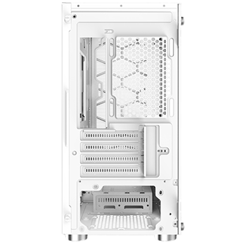 Кутия XIGMATEK Oreo Arctic White EN47772, Mid-Tower, 1x USB3.0, 2x USB2.0, mATX