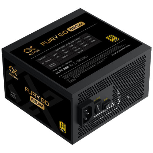 Захранване XIGMATEK Fury 850W Gold, Full Modular, Gen 5,PCI-E 5.0, 80 +Gold