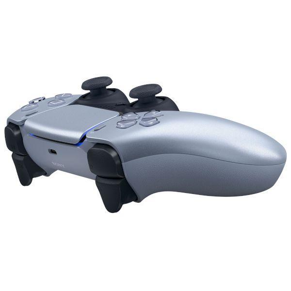 Геймпад Sony PS5 DualSense, Starling Silver, Wireless, USB Type-C