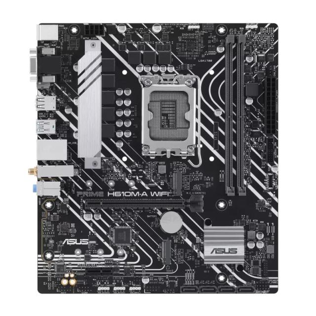 Дънна платка ASUS PRIME B650M-A WIFI II, LGA1700, 2x DDR5, 2 x M.2, WiFi 5, Bluetooth 5.0,  VGA, HDMI, DP, mATX