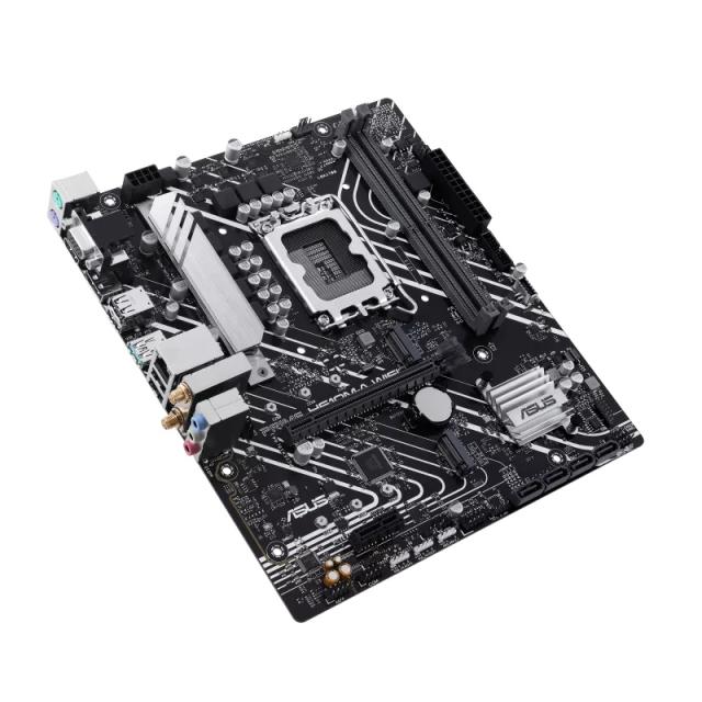 Дънна платка ASUS PRIME B650M-A WIFI II, LGA1700, 2x DDR5, 2 x M.2, WiFi 5, Bluetooth 5.0,  VGA, HDMI, DP, mATX