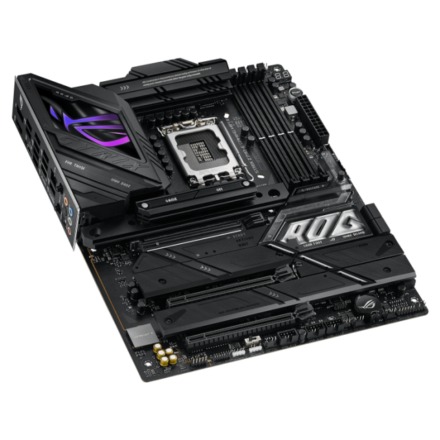 Дънна платка ASUS ROG STRIX Z790-E GAMING WIFI II, LGA1700, 4x DDR5, 5x M2, 4 x SATA 6Gb/s, Wi-Fi 7, Bluetooth v5.4, HDMI, DP, ATX