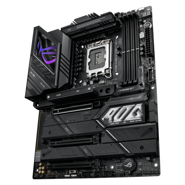 Дънна платка ASUS ROG STRIX Z790-E GAMING WIFI II, LGA1700, 4x DDR5, 5x M2, 4 x SATA 6Gb/s, Wi-Fi 7, Bluetooth v5.4, HDMI, DP, ATX
