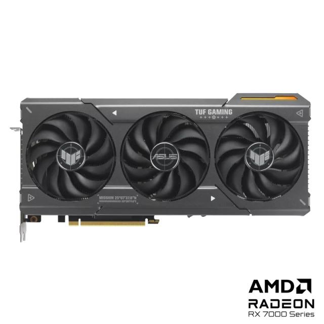 Видео карта ASUS TUF Gaming Radeon RX7600 XT OC Edition 16GB GDDR6, 128-bit,  HDMI, 3x DP