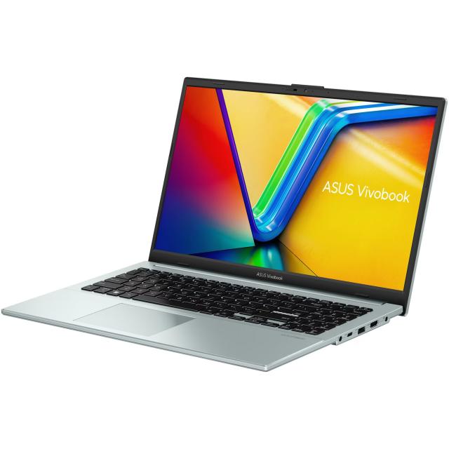 Лаптоп ASUS Vivobook Go 15 E1504FA-NJ934, 15.6'' (39.62 cm), Full HD, AMD Ryzen 3 7320U (2.4/4.1GHz, 4M), AMD Radeon, 8GB, 512GB SSD, Free DOS