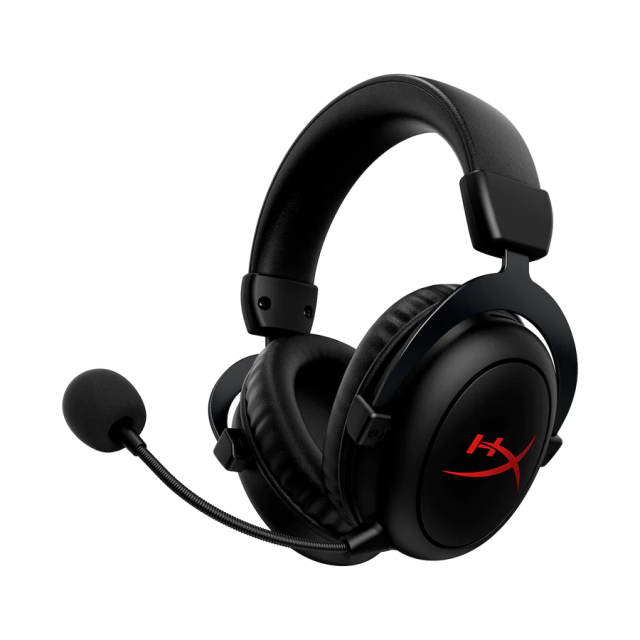 Геймърски слушалки HyperX Cloud II Core Wireless, USB, Микрофон, Черно