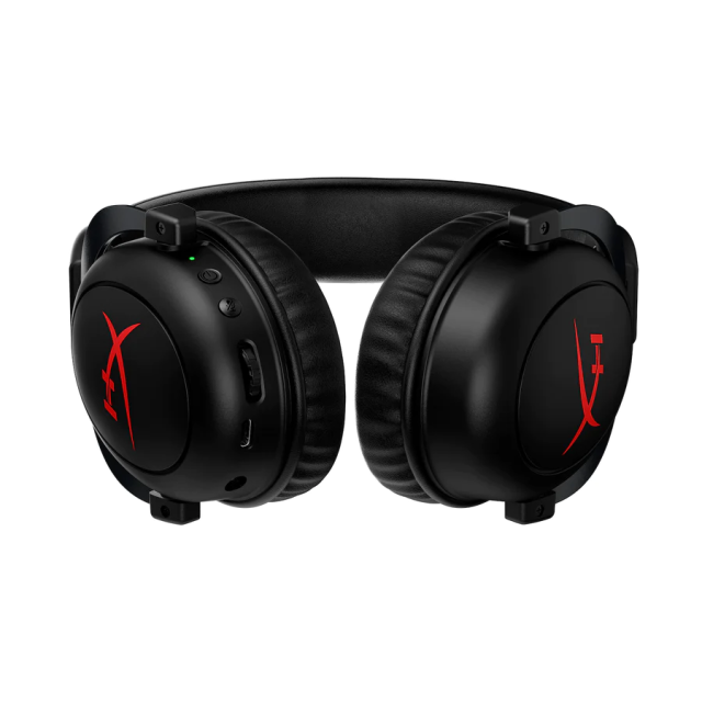 Геймърски слушалки HyperX Cloud II Core Wireless, USB, Микрофон, Черно