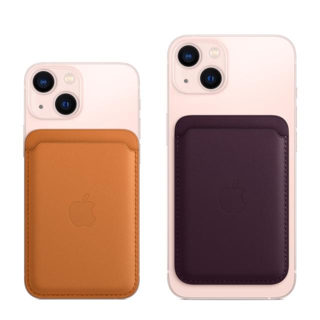 Калъф Apple iPhone Leather Wallet with MagSafe - Sequoia Green