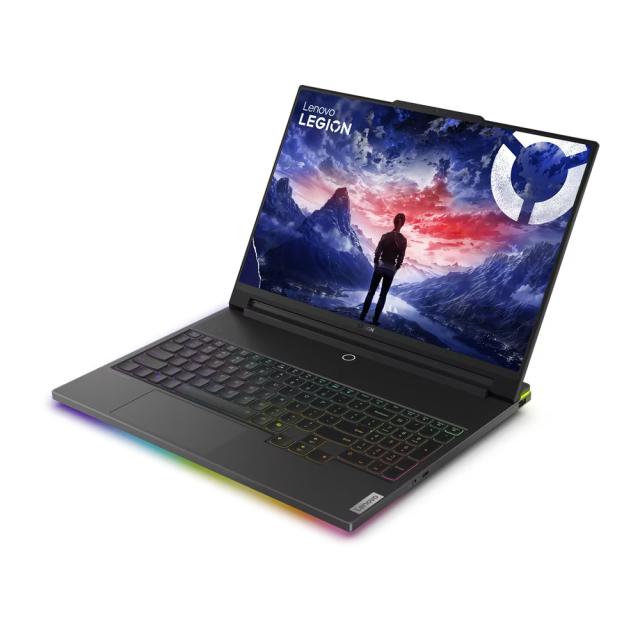 Лаптоп Lenovo Legion 9 16IRX9, 16" (40.64cm) 3.2K Mini-Led Anti-Glare 165Hz, Intel Core i9-14900HX 24C (1.60 - 5.80 GHz, 36MB cache), NVIDIA RTX 4090 16GB GDDR6 DLSS 3, 64GB DDR5, 2TB SSD, Free DOS