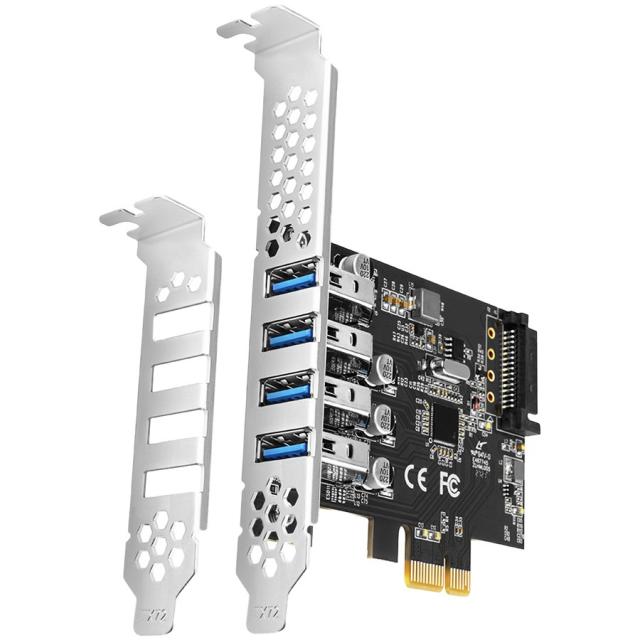 Контролер Axagon PCEU-43R PCI-Express card, 4x USB 3.1 Gen 1