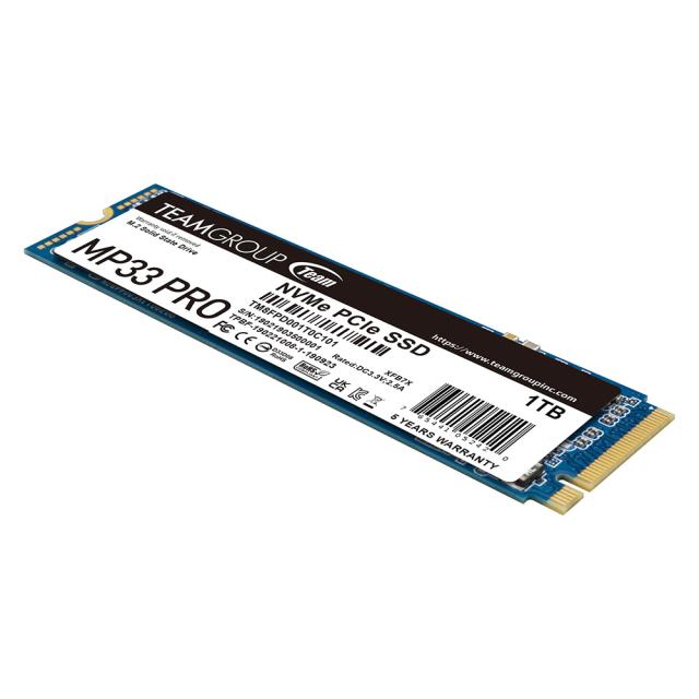 Team Group MP33 PRO 1TB, M.2 2280 PCI-e 3.0 x4 NVMe 