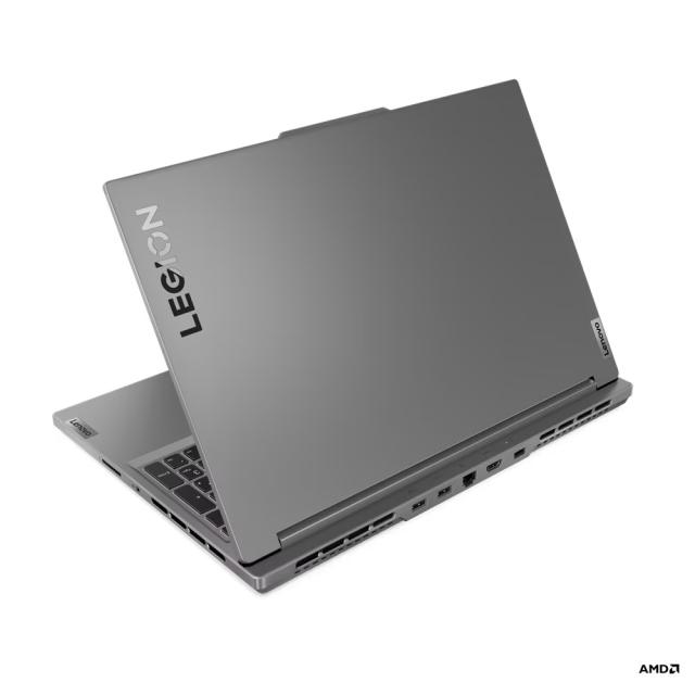 Лаптоп Lenovo Legion Slim 5 16AHP9, 16.0" (40.64 cm), WQXGA IPS Anti-glare, 165Hz, AMD Ryzen 7 8845HS 8C (3.8/5.1GHz, 16M), NVIDIA RTX 4060 8GB GDDR6, 16GB DDR5, 512GB SSD, Free DOS