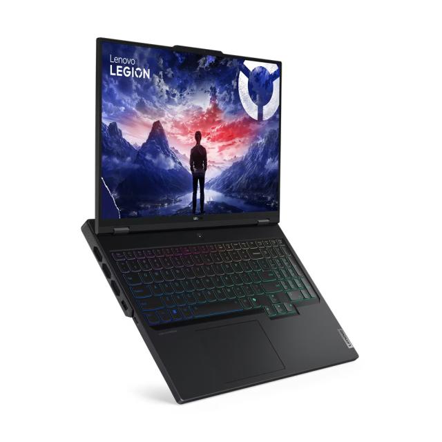 Лаптоп Lenovo Legion Pro 7 16IRX9H, 16.0" (40.64 cm) WQXGA IPS, Anti-glare, 240Hz, Intel Core i9-14900HX, 24C (2.2 / 5.8GHz, 36MB), NVIDIA GeForce RTX 4080 12GB, 32GB  DDR5, 1TB SSD M.2 NVMe, Free DOS