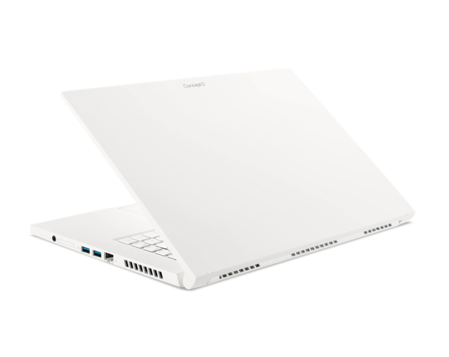 Лаптоп Acer ConceptD 3 CN316-73G-795U, Intel Core i7-11800H 8C (2.3/4.6GHz, 24 MB cache), 16" (40.64cm) WUXGA IPS Anti-Glare дисплей & GF RTX 3050 Ti 4GB, 16GB DDR4, 1TB SSD NVMe, 2x USB 3.2 Gen 2 Type-A, Free DOS
