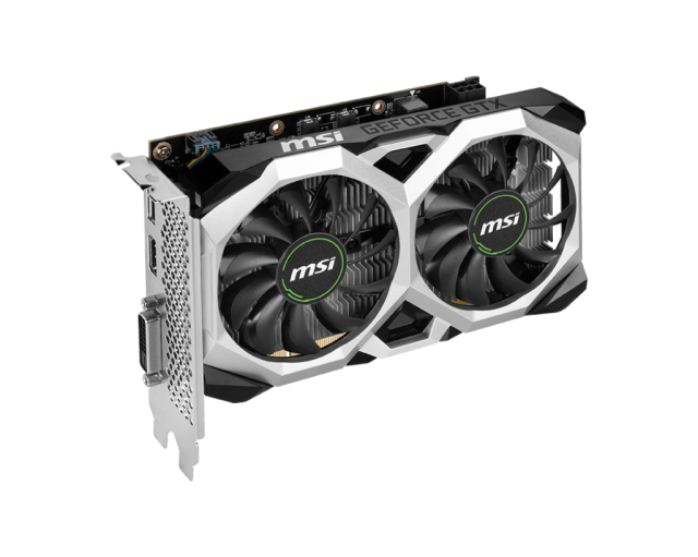 Видео карта MSI NVIDIA GeForce GTX 1650 D6 VENTUS XS OCV3, 4GB GDDR6, 128-bit, DVI, HDMI, DP