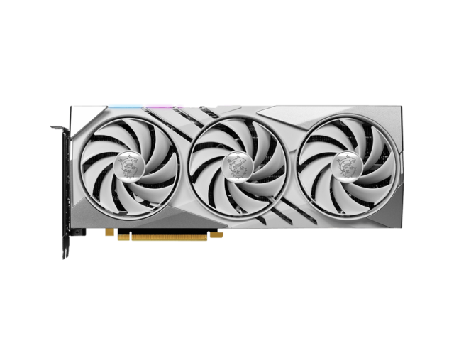 Видео карта MSI GeForce RTX4070 SUPER 12G GAMING X SLIM WHITE, 12GB GDDR6X , 192-bit, 1x HDMI, 3x DisplayPort