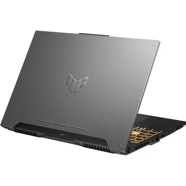 Лаптоп ASUS TUF Gaming F15 FX507VU-LP150, 15.6'' (39.62 cm), IPS Full HD, 144Hz, Intel Core i7-13620H 10C (1.8/4.9GHz, 24M), NVIDIA RTX 4050 6GB GDDR6, 16GB DDR5, 1TB SSD, RGB KB, Free DOS