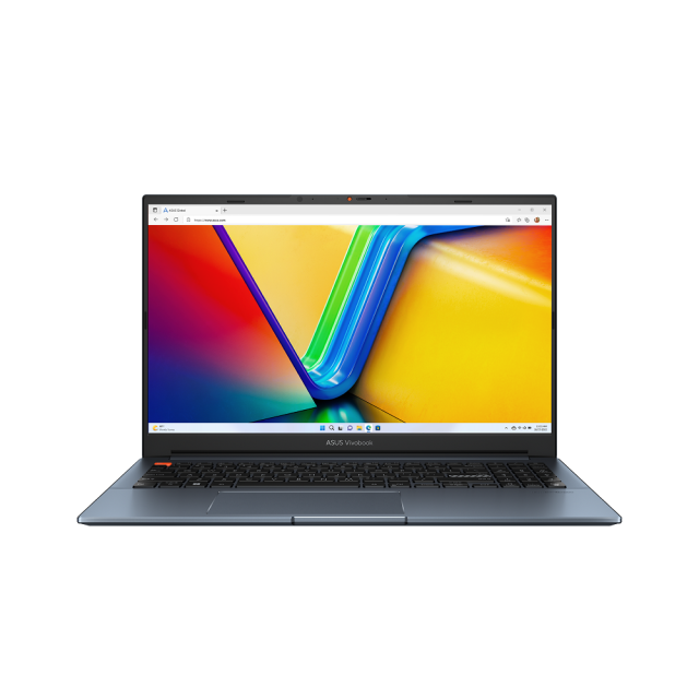 Лаптоп ASUS K6502VV-MA089, 15.6'' (39.62 cm) 3K, OLED, 120Hz, Glossy display, Intel Core i5-13500H 12C (2.6/4.7GHz, 18MB Cache), NVIDIA GeForce RTX 4060 8GB, 16GB DDR5, 1TB SSD M.2 NVMe, Free DOS