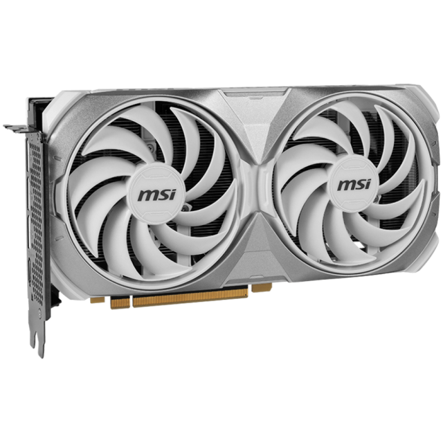 Видео карта MSI GeForce RTX 4070 SUPER 12G VENTUS 2X WHITE OC, 12GB GDDR6X, 192-bit, HDMI, 3x DP