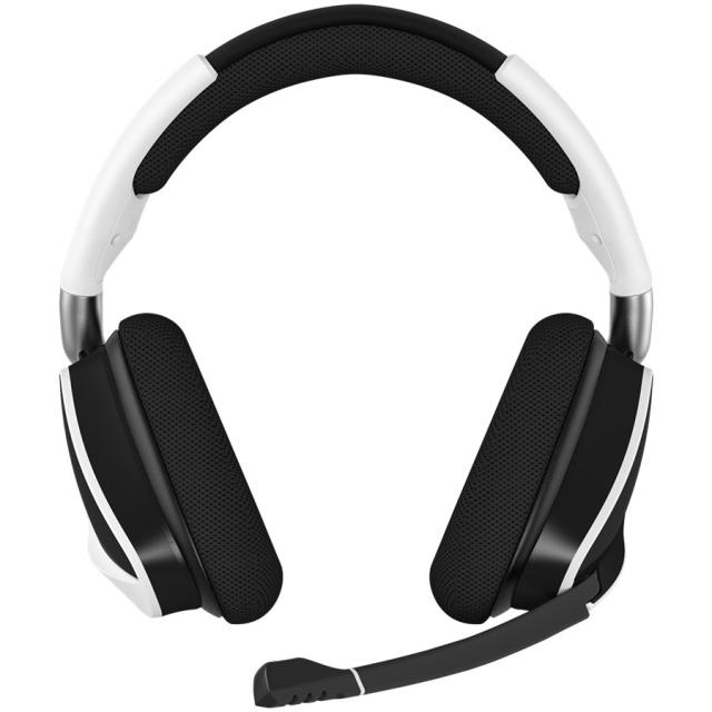 Геймърски слушалки Corsair VOID RGB ELITE, Wireless Headset, White
