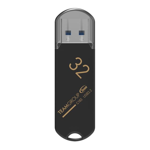 USB Памет TEAM GROUP BLACK C183 32G, USB3.2