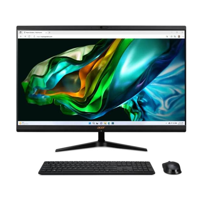 Kомпютър Acer Aspire C27-1800 All-in-One, Intel Core i3-1305U 5C (1.6/4.5GHz, 10MB Cache), 27" (68.58 cm) FHD, 16GB DDR4, 512TB SSD, Free DOS