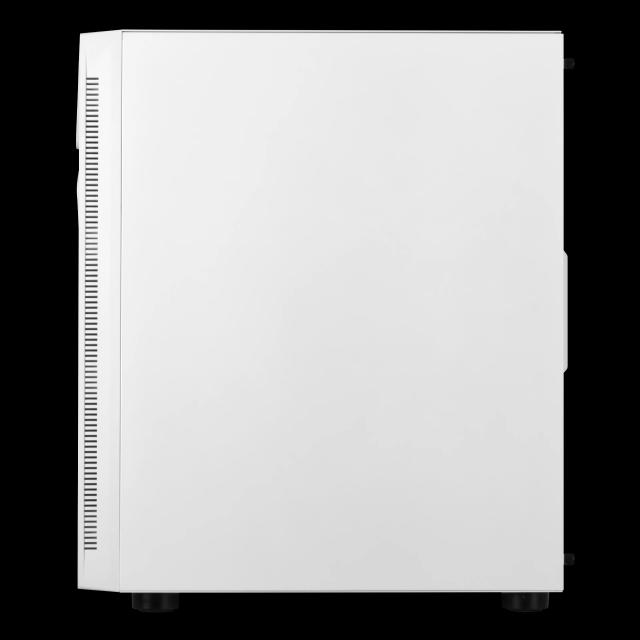 Кутия Gamdias ARGUS E4 Elite White, RGB, Middle Tower, 1 x USB 3.0, 2 x USB 2.0, RGB button, ATX, mATX, Mini-ITX