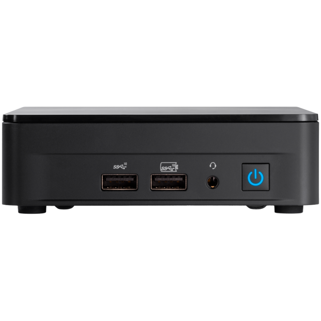 Настолен компютър  ASUS NUC 12 Pro Kit NUC12WSKi5, Intel Core i5-1240P, 12C (1.7 / 4.4GHz, 12MB),  1x M.2 22x80 NVMe, 4xUSB, 2,5Gbe LAN, 2xHDMI, 2x Thunderbolt 4 (USB-C+DP)