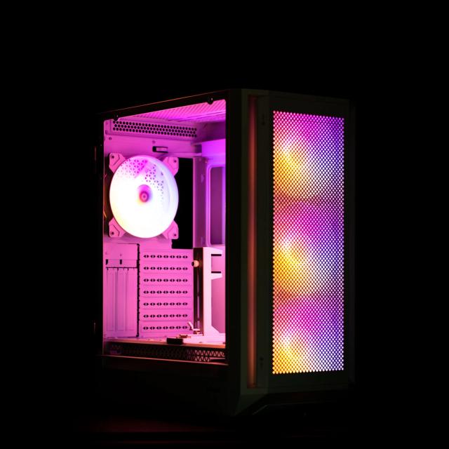 Кутия Zalman I6 RGB, Middle Tower, Tempered Glass, 1 x USB 3.1 Type-C, 1 x USB 3.0, 1 x USB 2.0, HD Audio x 1, ATX, mATX, Mini-ITX