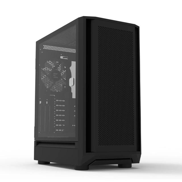 Кутия Zalman I6 RGB, Middle Tower, Tempered Glass, 1 x USB 3.1 Type-C, 1 x USB 3.0, 1 x USB 2.0, HD Audio x 1, ATX, mATX, Mini-ITX