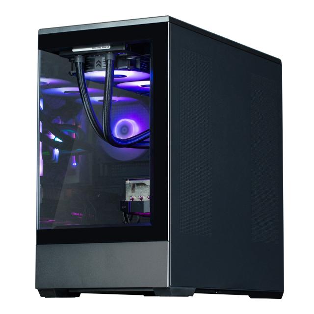 Кутия Zalman P30 aRGB, Mini Tower, Tempered Glass, 1 x USB 3.1 Type-C, 1 x USB 3.0, HD Audio x 1, mATX, Mini-ITX