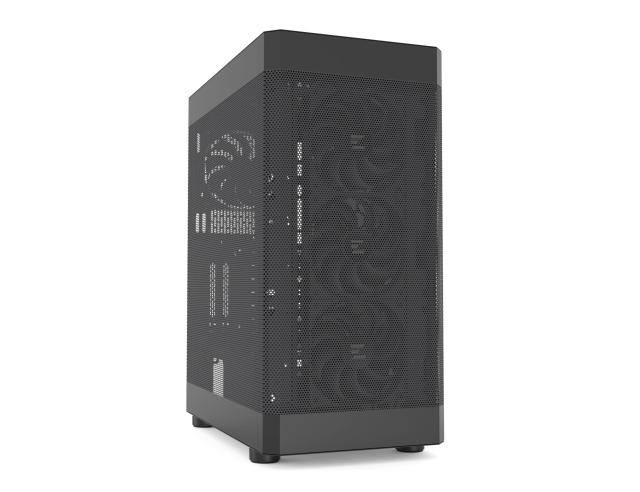 Кутия Zalman i4 Black, Middle Tower, Full Mesh, 2 x USB 3.0, 1 x USB 2.0, HD Audio x 1, ATX, mATX, Mini-ITX 