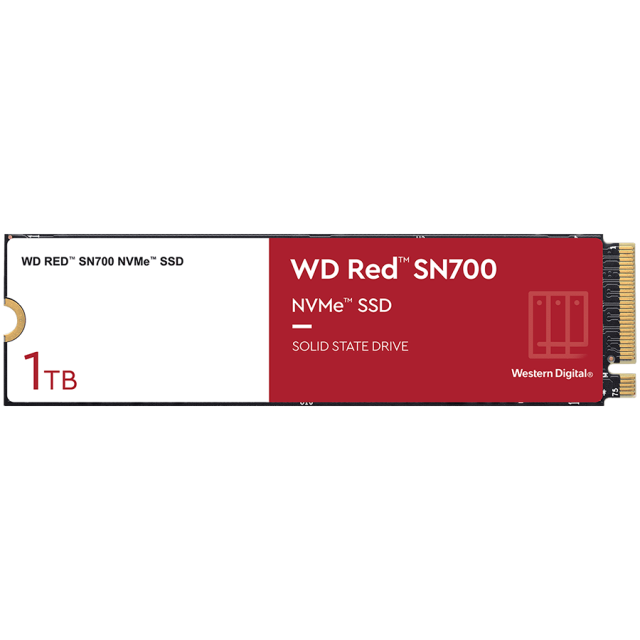 Western Digital Red SN700 1TB M.2 SSD, PCIe Gen3 NVMe