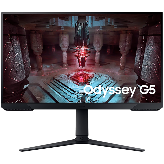 Монитор Samsung Odyssey G5 LS-32CG510E, 32" (81.28cm) WQHD FLAT VA, 165Hz, QHD, 1ms, Mega DCR, HDR10, 300cd/m2, HDMI, DP