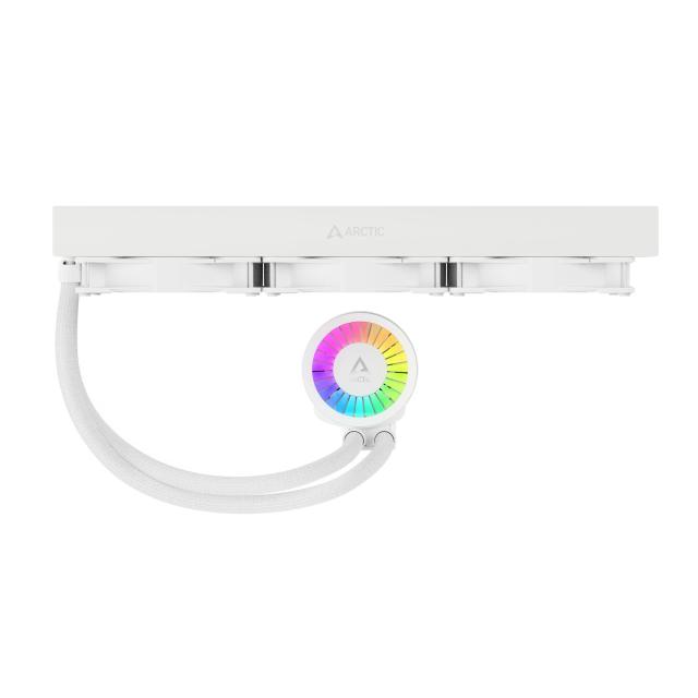 Охладител за процесор Arctic Liquid Freezer III 420 A-RGB White