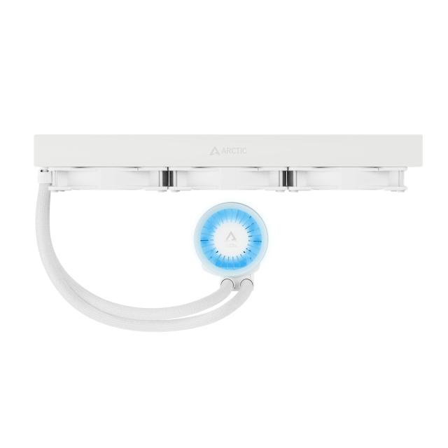 Охладител за процесор Arctic Liquid Freezer III 420 A-RGB White