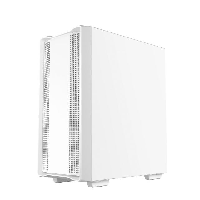 Кутия за компютър DeepCool CC560 WH, Middle Tower, 1 x USB 2.0, 1 x USB 3.0, HD Audio x 1, ATX, mATX, Mini-ITX, бяла