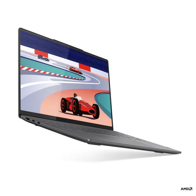 Лаптоп Lenovo Yoga Pro 7 14ARP8, 14.5" (36.83 cm), WQXGA, AMD Ryzen 7 7735HS (3.2/4.7GHz, 16M), AMD Radeon 680M, 16GB, 1TB SSD, 