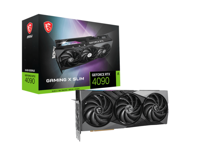 Видео карта MSI NVIDIA RTX4090 24GB GDDR6X, 384-bit, 2x HDMI, 2x DP
