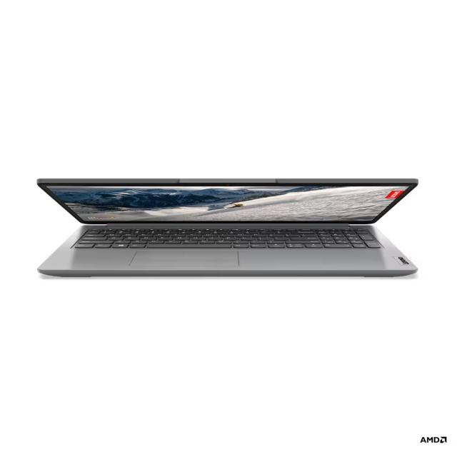Лаптоп Lenovo IdeaPad 1 15AMN7, 15.6'' (39.62 cm) TN, AMD Ryzen 5 7520U 4C (2.8 / 4.3GHz, 4MB), 8GB LPDDR5, 512GB SSD, Free DOS 