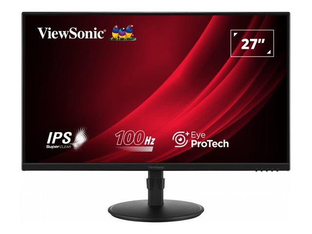 Монитор VIEWSONIC VG2708A, 27.0" (68.58 cm) IPS LED, 100 Hz, 5ms, 250 cd/m², Flicker-Free, VGA, HDMI, DP,USB