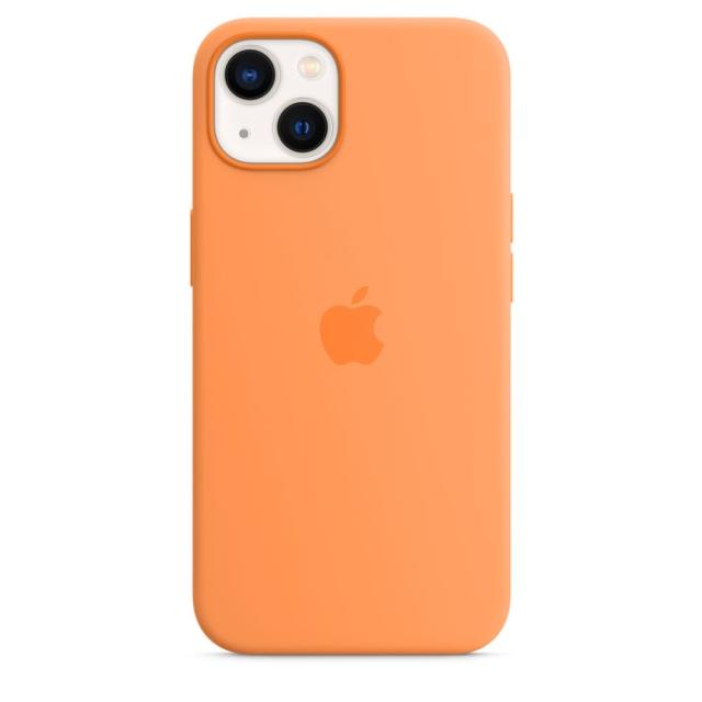 Калъф Apple iPhone 13 Silicone Case with MagSafe – Marigold