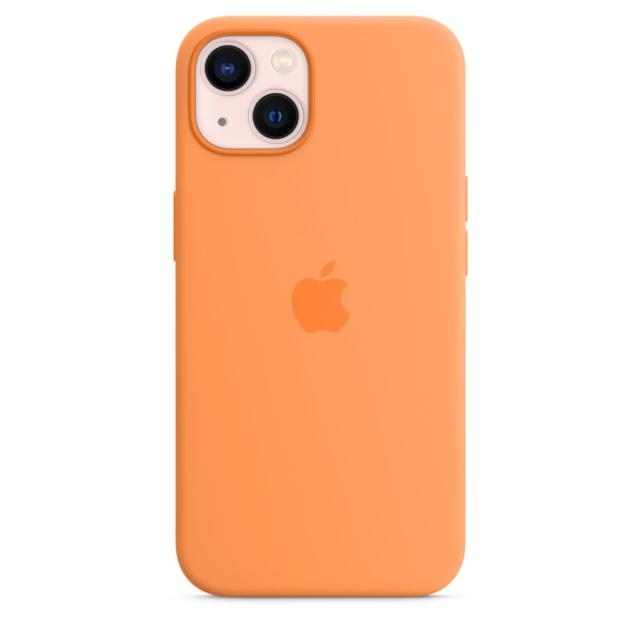 Калъф Apple iPhone 13 Silicone Case with MagSafe – Marigold