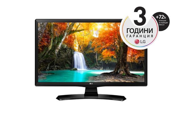 Монитор LG 22TN410V-PZ, 21.5" IPS, LED non Glare, TV Tuner DVB-T2/C /S2, 5ms GTG, 1000:1, 250cd, 1920x1080 HDMI, USB, CI, PIP, Speaker 2x5W, Tilt, Black