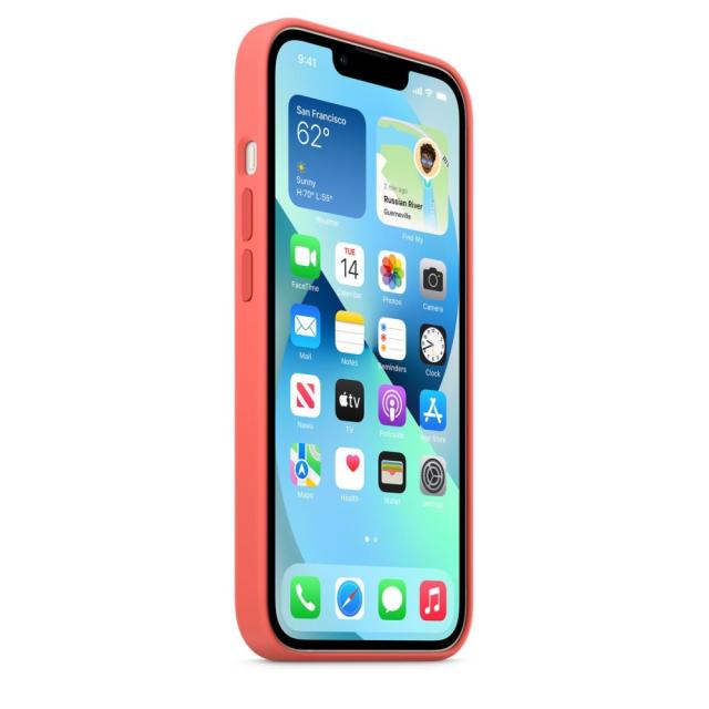 Калъф Apple iPhone 13 Silicone Case with MagSafe – Pink Pomelo